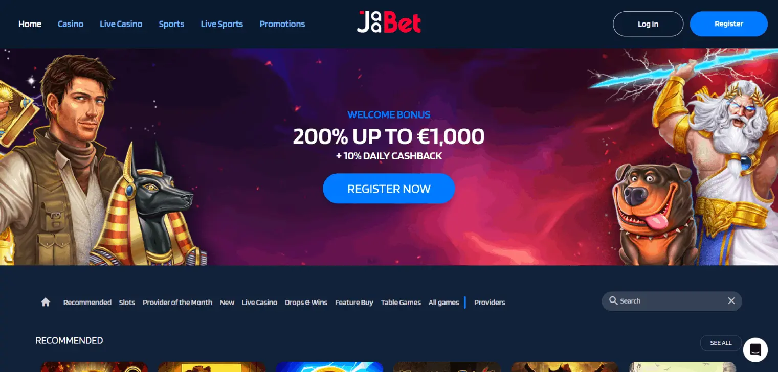 JaaBet Casino Login – Handleiding voor veilig inloggen image 1