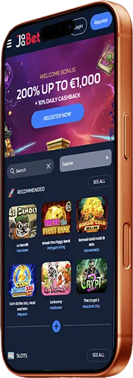 Installeer de JaaBet Casino-app op je telefoon.